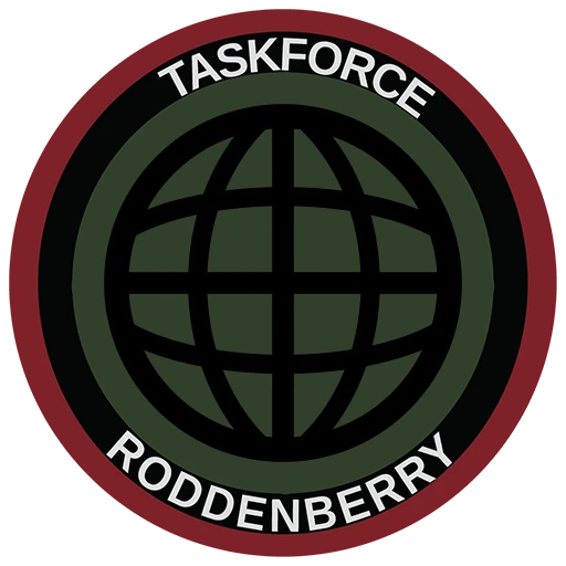 Odznak webového týmu Task Force Roddenberry